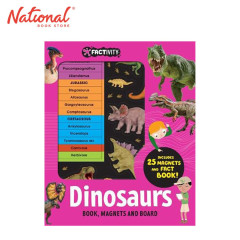 Factivity: Dinosaurs Book, Magnets And Board Neon Ed -...