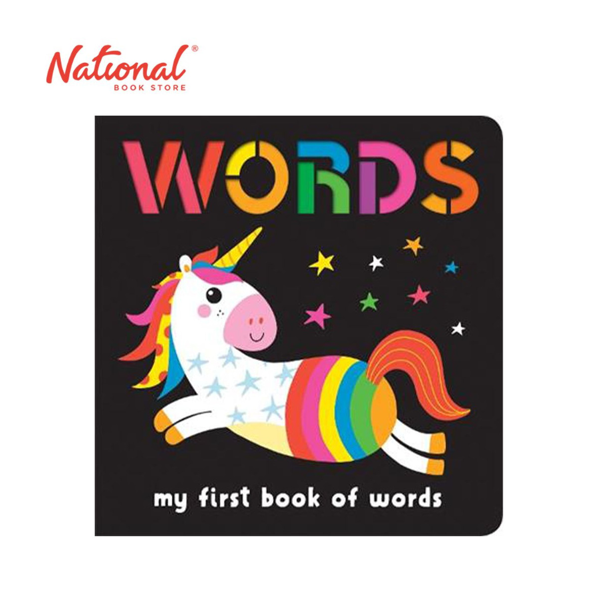 Chunky Neon: Words - Board Book - Books for Kids