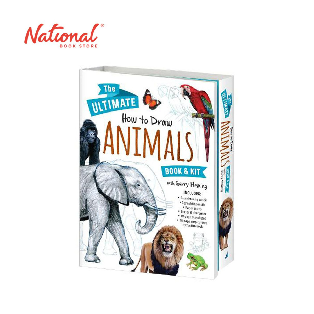Book & Kit: How To Draw Animals - Trade Paperback - Books for Kids