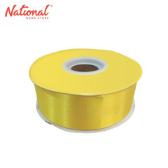 Sateen Ribbon Canary Yellow 1/2 inches - Giftwrapping...