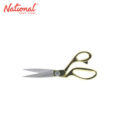 HBW Multi-Purpose Scissors Tailor Stainless Steel with Golden Handle Y55007 9 inches - School Supplies