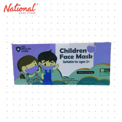 Prohealthcare Face Mask Kids 3ply Surgical 50's Box Purple - Medical Supplies