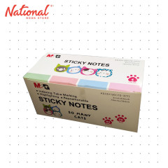 M&G Sticky Notes So Many Cats 3X3in 80's (design may vary) - Notepads
