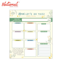 Plano Ni Lord Undated Planner Pad Week-To-View Lord, Lets...