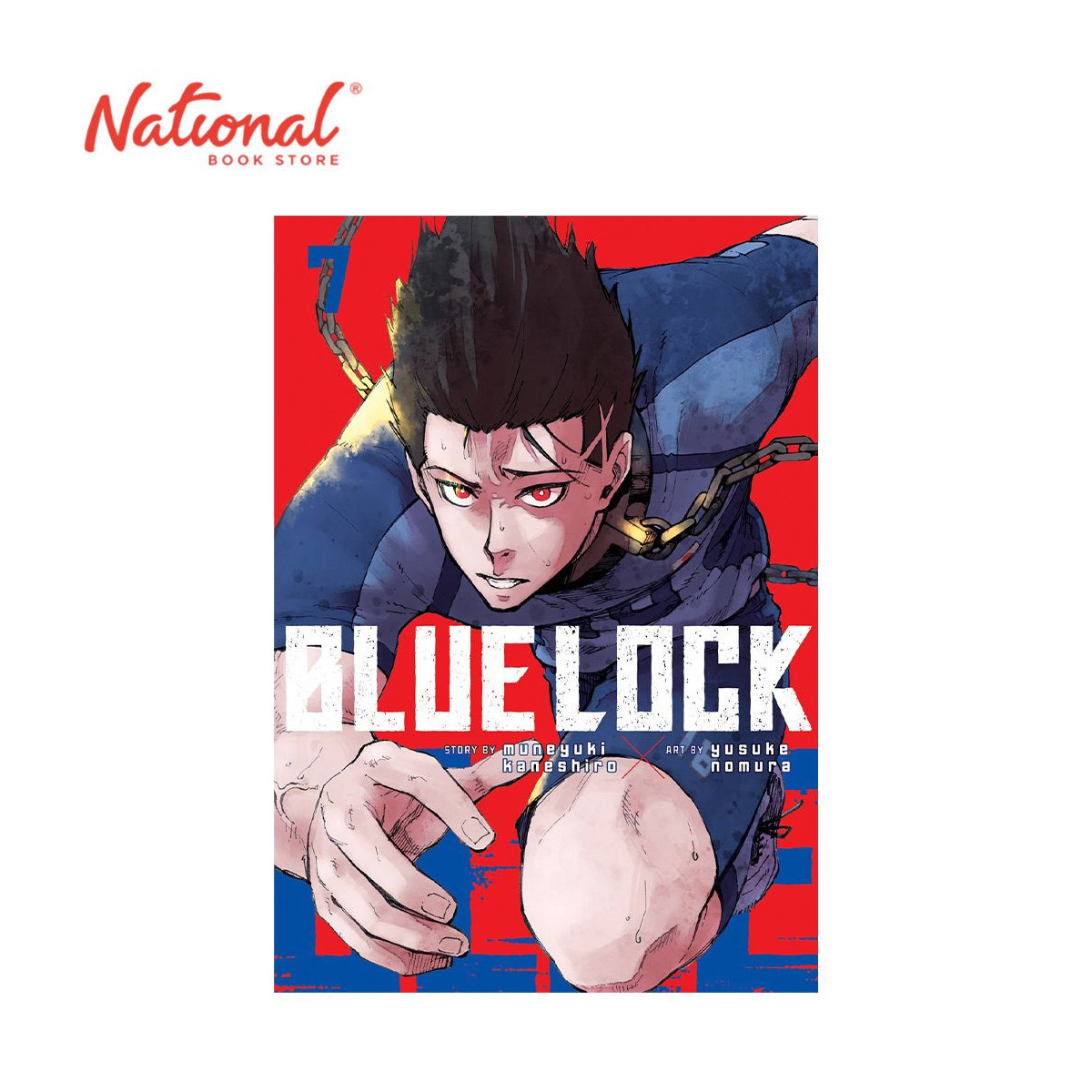 Blue Lock Volume 7 by Muneyuki Kaneshiro - Trade Paperback - Manga - Comics