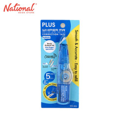 Plus Refillable Correction Tape Blue WH-625 Use Refill WH-625R 5mmx6m - School Supplies