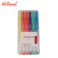 NB Looking Gel Pens 0.5mm 6's SVK20P030 - School Supplies...