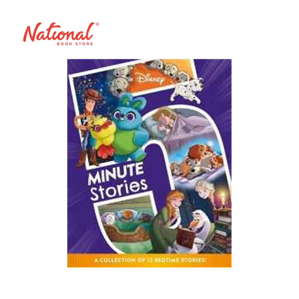 Disney: Bedtime: 5-Minute Stories - Trade Paperback - Books for Kids - Storybooks