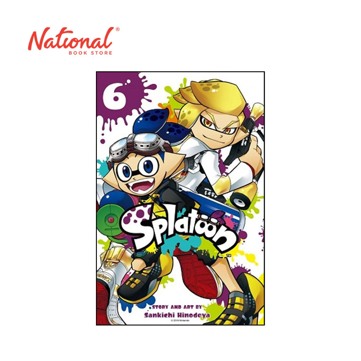 Splatoon No.6 by Sankichi Hinodeya - Trade Paperback - Book for Kids - Manga