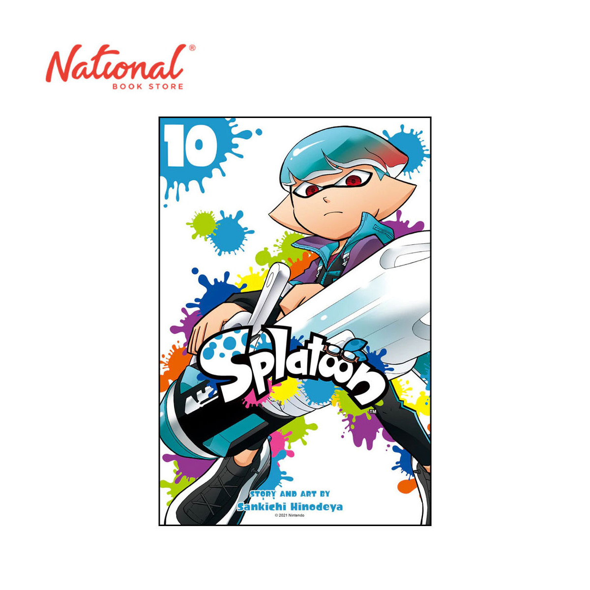 Splatoon No.10 by Sankichi Hinodeya - Trade Paperback - Book for Kids - Manga