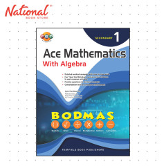 Ace Mathematics with Algebra Secondary 1 by Lynn Cha Siew Yen - Trade Paperback - High School Books