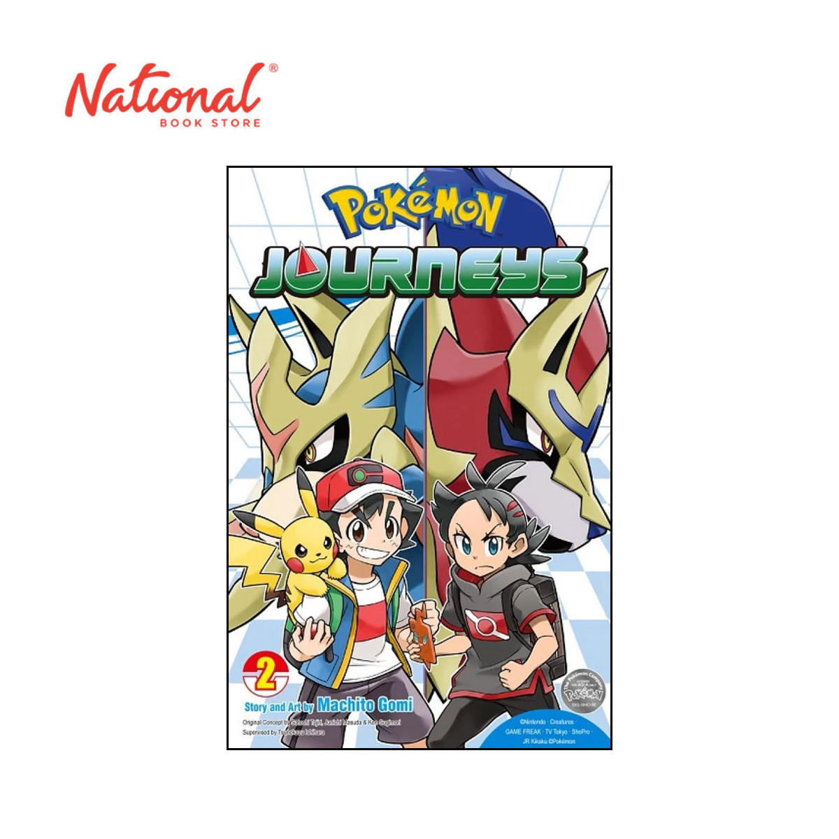 Pokemon Journeys No.2 by Machito Gomi - Trade Paperback - Books for Kids - Manga