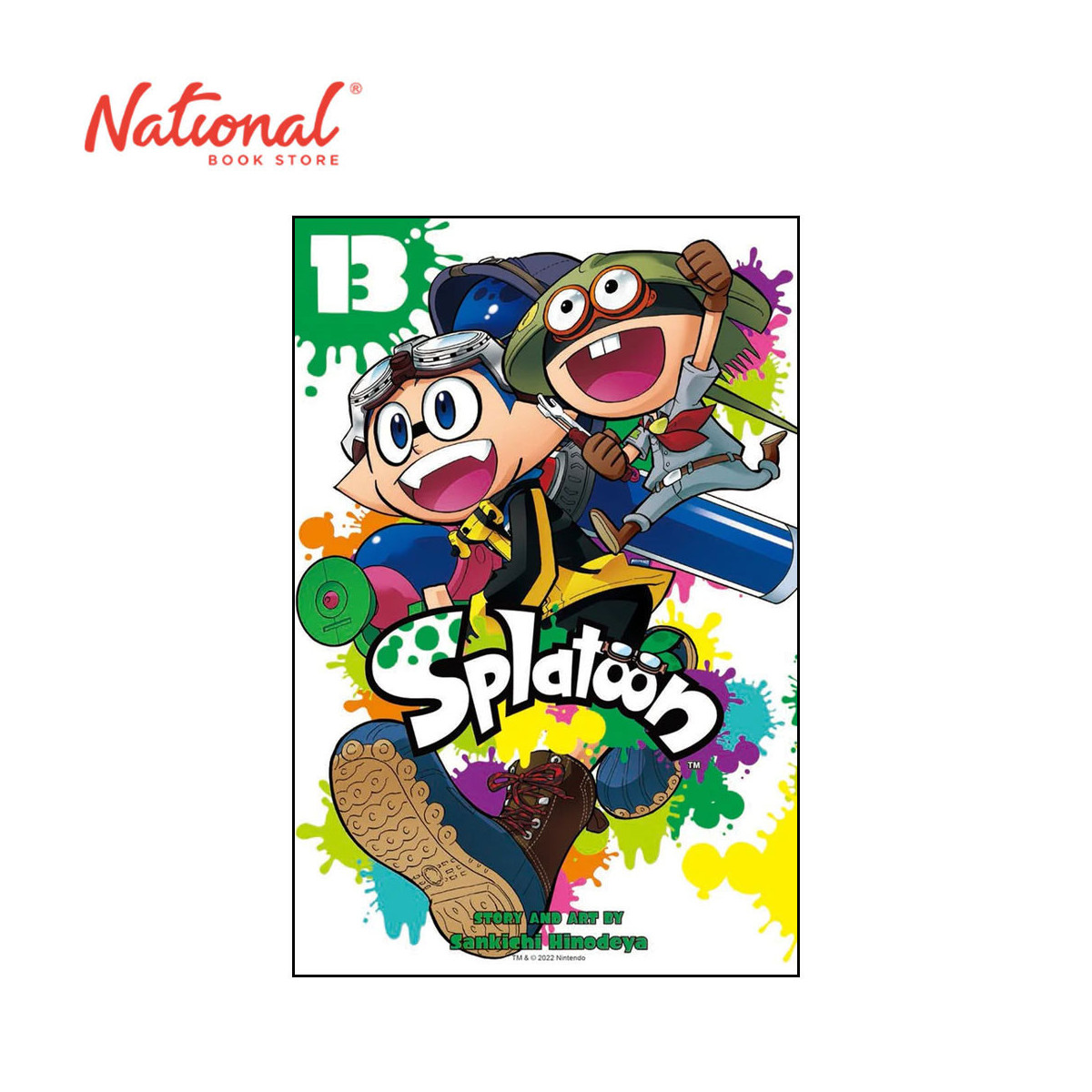 Splatoon No.13 by Sankichi Hinodeya - Trade Paperback - Book for Kids - Manga