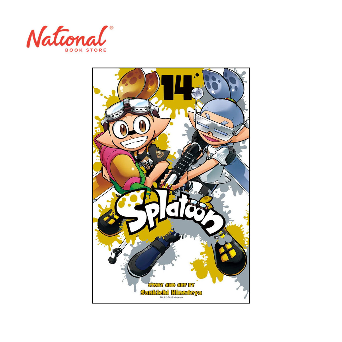 Splatoon No.14 by Sankichi Hinodeya - Trade Paperback - Book for Kids - Manga