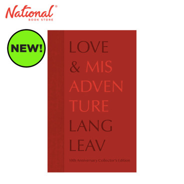 *PRE-ORDER* Love & Misadventure 10th Anniversary Edition by Lang Leav - Hardcover - Poems - Poetry