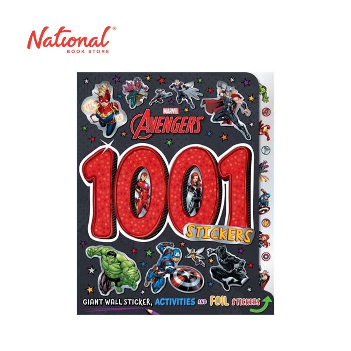 Marvel Avengers 1001 Stickers - Trade Paperback - Hobbies for Kids