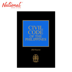 Civil Code of the Philippines (Codal - 2023 Reprint) CBSI...