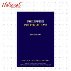 Philippine Political Law (2022) by Carlo L. Cruz and Isagani Cruz - Hardcover - College Books