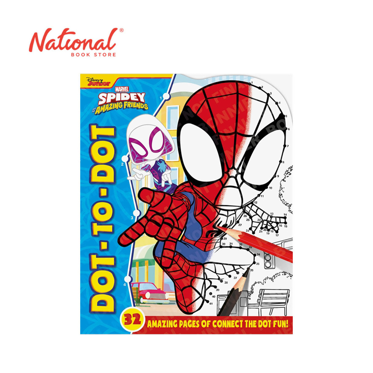 Marvel Spidey & Friends: Dot-To-Dot - Trade Paperback - Hobbies for Kids