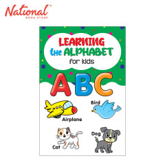 Learning The Alphabet For Kids - Hardcover - Books for Kids