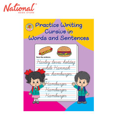 Practice Writing Cursive In Words and Sentences -...