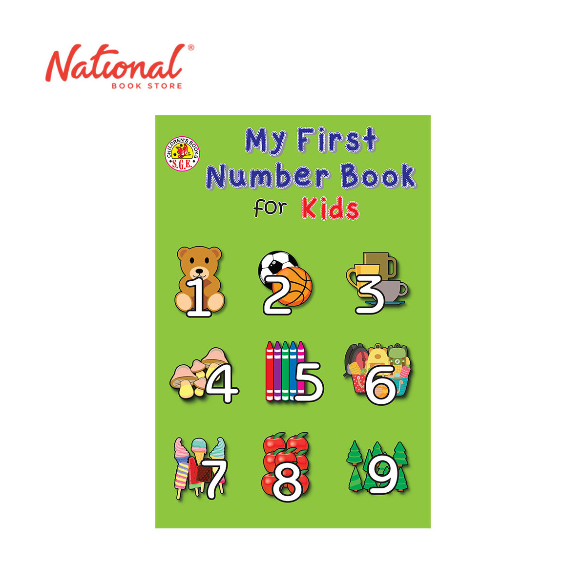 My First Number Book For Kids - Hardcover - Early Learning
