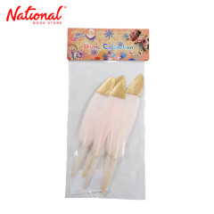 Arco Diana Feathers F4452, 2 Tone Pink and Gold - Arts &...