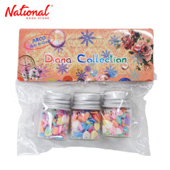 Arco Diana Mini Hearts F4651, 3 Tubes - Arts & Crafts Supplies - Scrapbooking