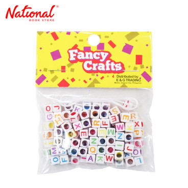 Letter Beads EG18134, Colored Cube - Arts & Crafts Supplies - Scrapbooking