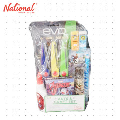 Stick-ee Arts & Crafts Bundle 2 Glue Sticks 15G+Sick - ee White Glue 40ml+Leon Kid Crayons 16's