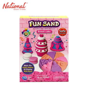 Fun Sand JZ6601, Sweet Cake - Arts & Crafts Supplies - DIY Activity Packs