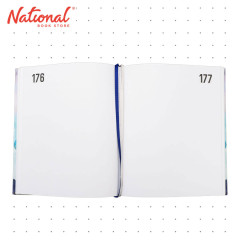 365 Daily Journal Light Blue PU - Hardcover 6.3x7.8 inches 184 Sheets - Notebooks & Journals