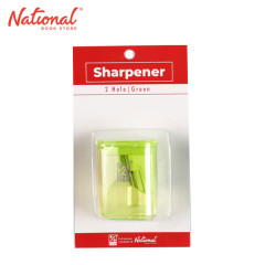 Best Buy Two-Hole Sharpener Triangle TY-826 Green - Back...