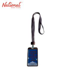 ID Protector Vertical with Lanyard Aluminum Stripe Brown...