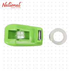 NB Looking Tape Dispenser SVO20T044 Green Desktop Mini with Tape - Office Supplies