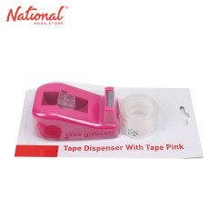 NB Looking Tape Dispenser SVO20T042 Pink Desktop Mini with Tape - Office Supplies