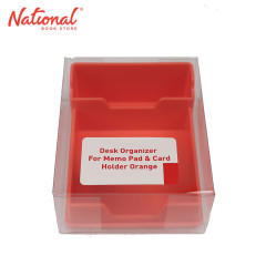 NB Looking Memo Pad Holder NC19ST013 Orange 2-Slot - Office Supplies