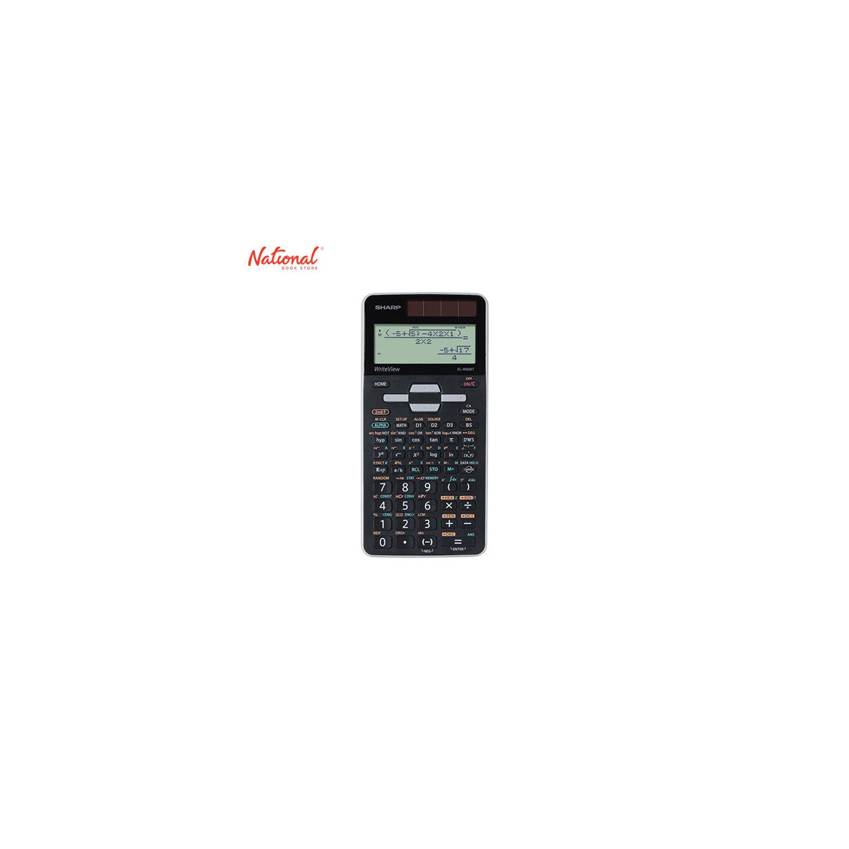 Sharp Scientific Calculator EL-W506T-GY Transparent 640 Functions - School & Office Equipment