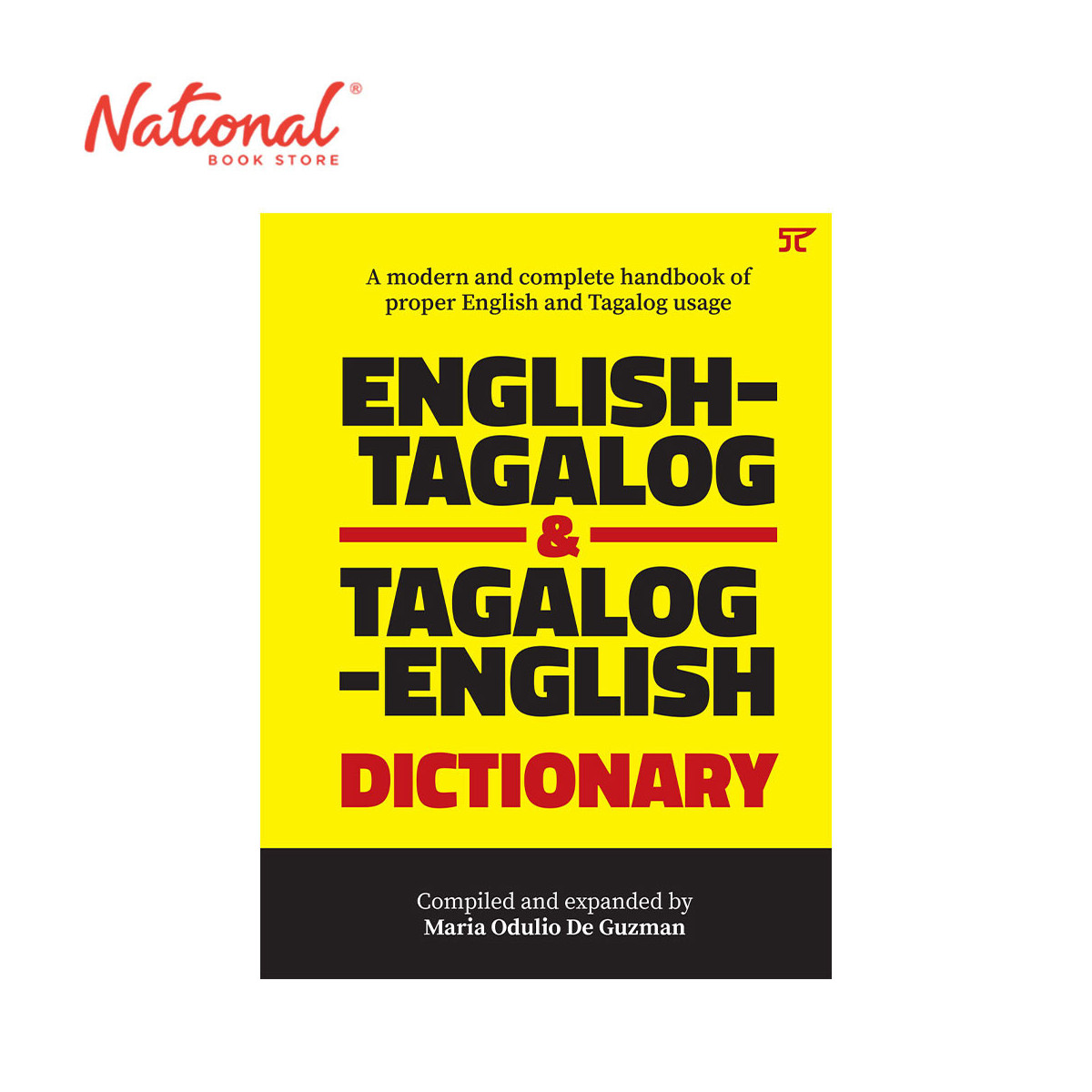 English-Tagalog And Tagalog English Dictionary without Index - Trade Paperback - Reference Books