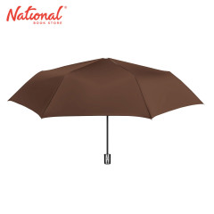NBS Folding Umbrella Automatic, Brown - Outdoor - Travel...