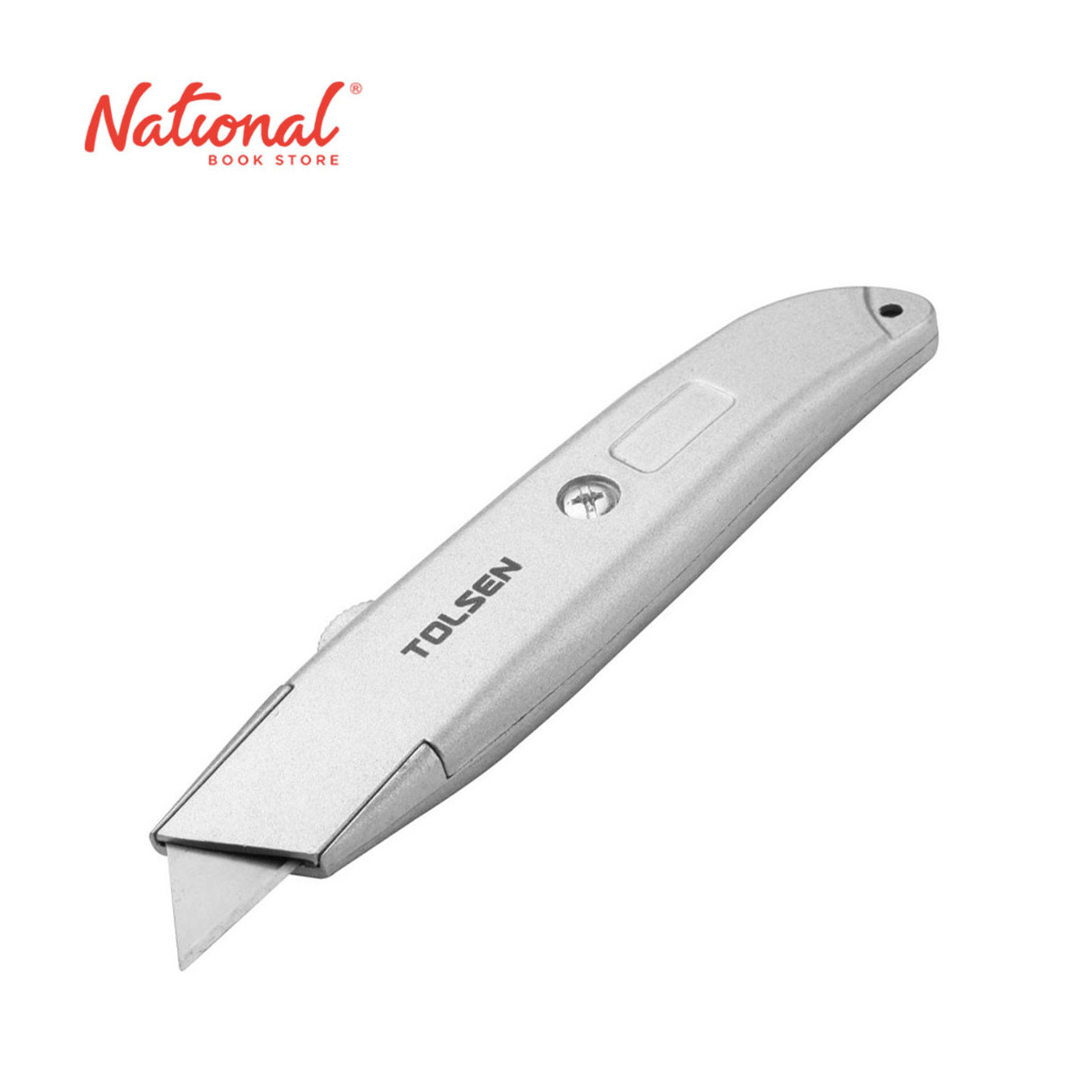 Cutter profesional Marca: Tolsen Precio: 3,70$ 🏷️Gran durabilidad de filo  🏷️Alma de metal 🏷️Soporte de plástico y goma 🏷️ 3 cuchillas inc…