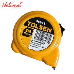 Tolsen Steel Tape Metric Blade 35992 5mx19mm - Home Tools
