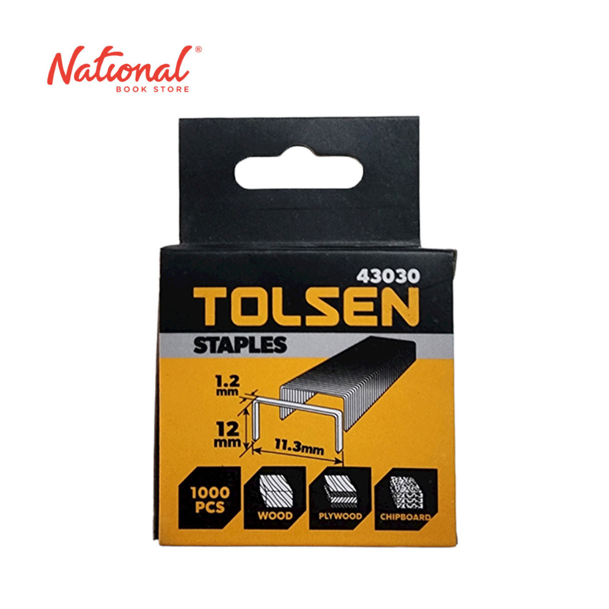 Tolsen Tacker Wire 43030 1.2x12mm - Home & Office Essentials