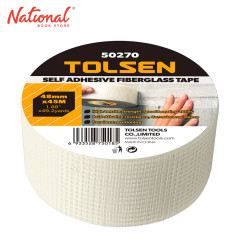 Tolsen Fiberglass Tape Self-Adhesive 50270 48mmx45m -...