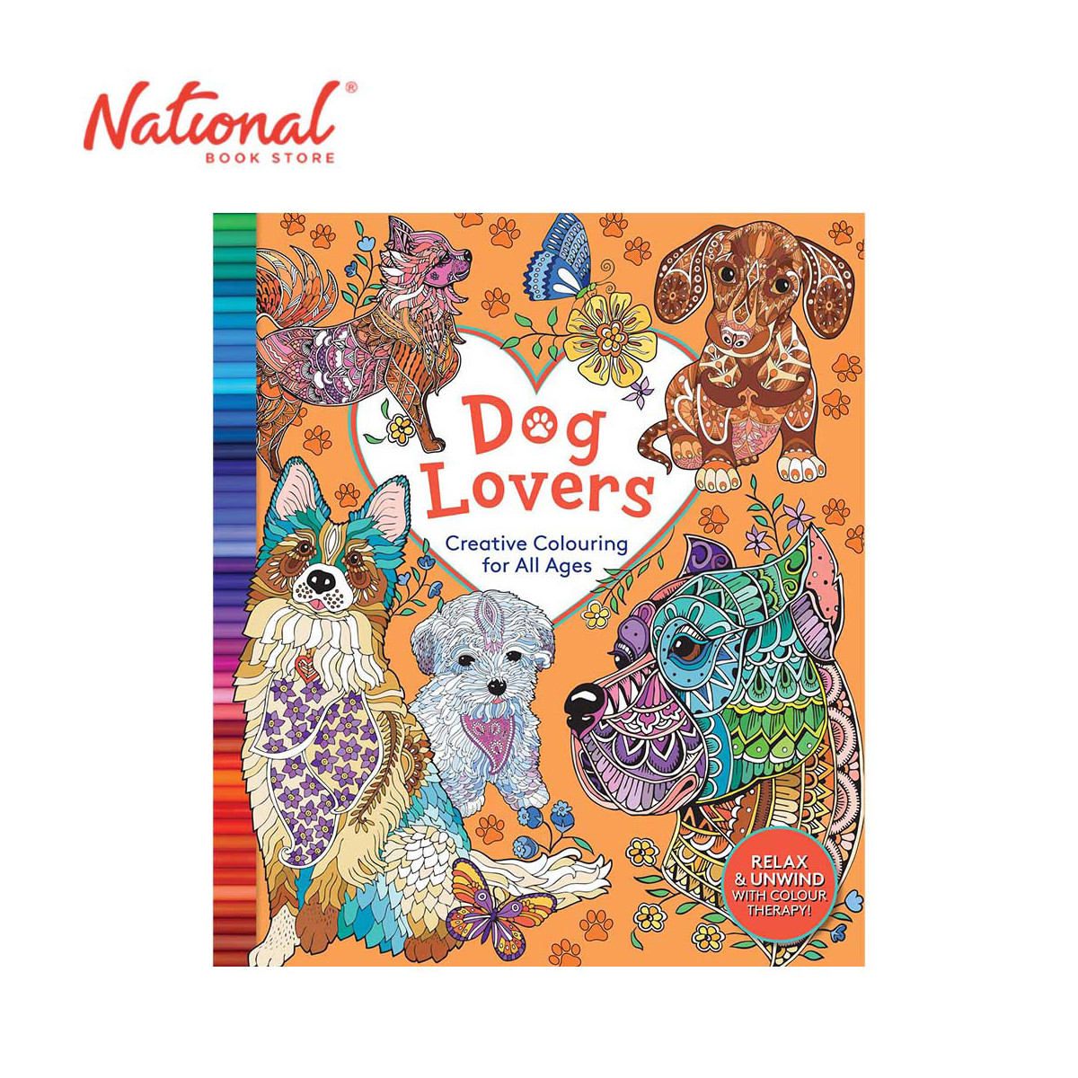 Dog Lovers: Creative Coloring for All Ages - Trade Paperback - Coloring Book