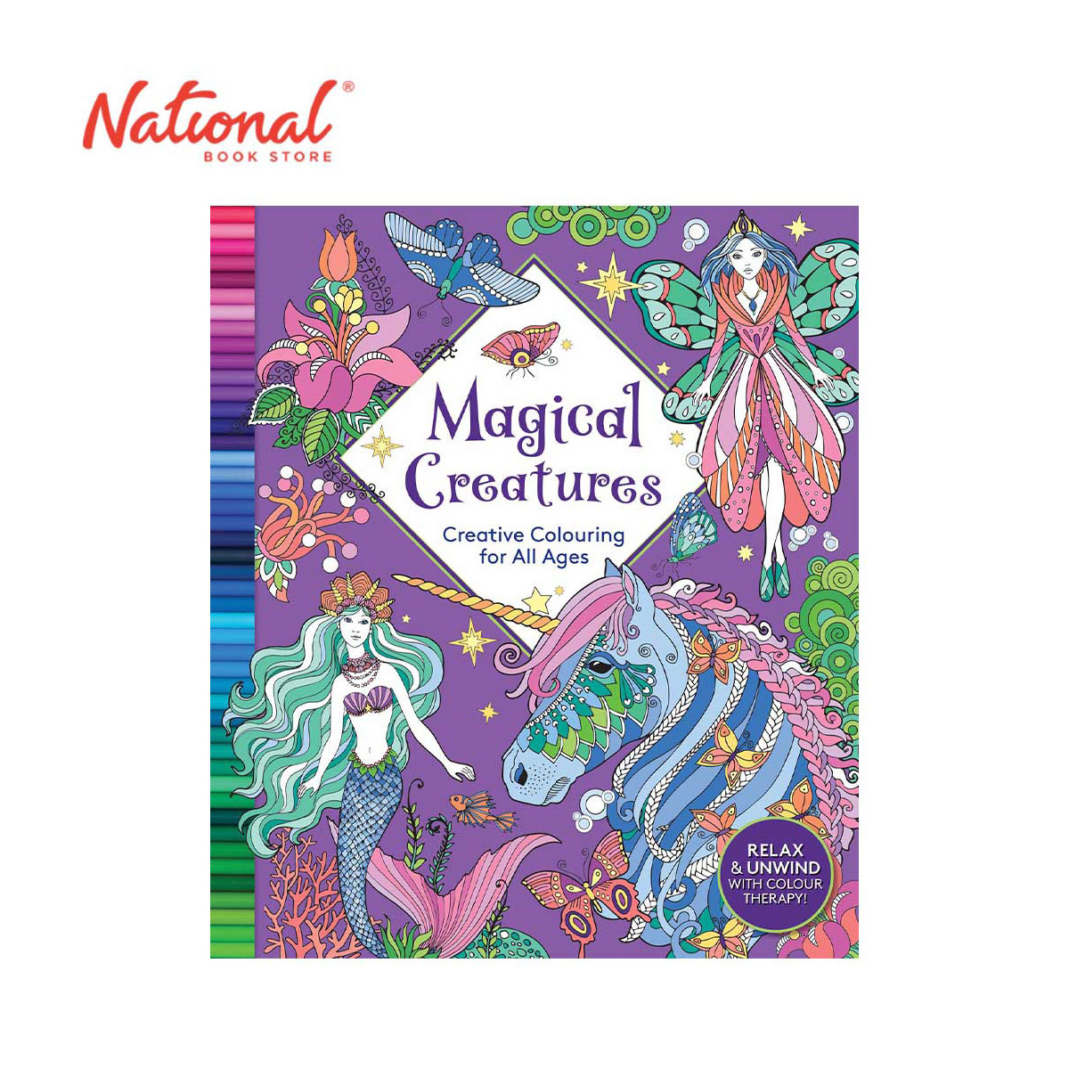 Magical Creatures: Creative Coloring for All AGes Trade Paperback - Coloring Book