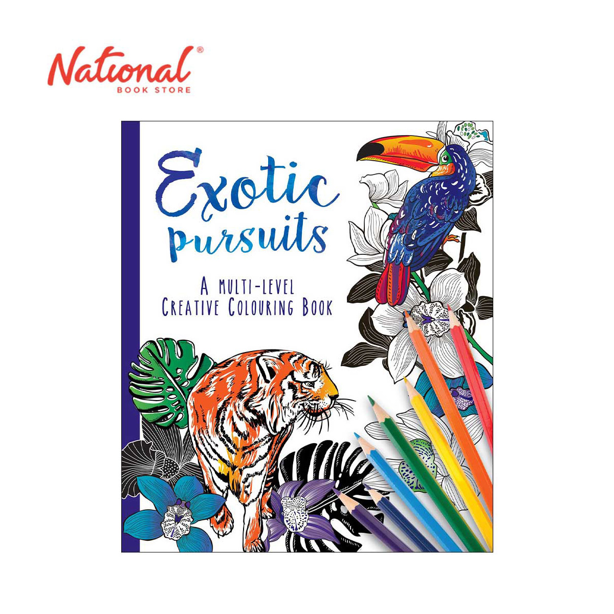 Multi Level Exotic Pursuits - Trade Paperback - Adult Multi Coloring Book