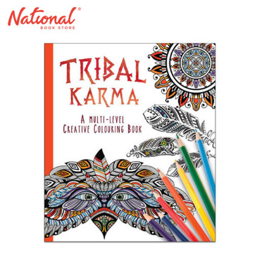 Multi Level- Tribal Karma - Trade Paperback - Adult Multi Coloring Book