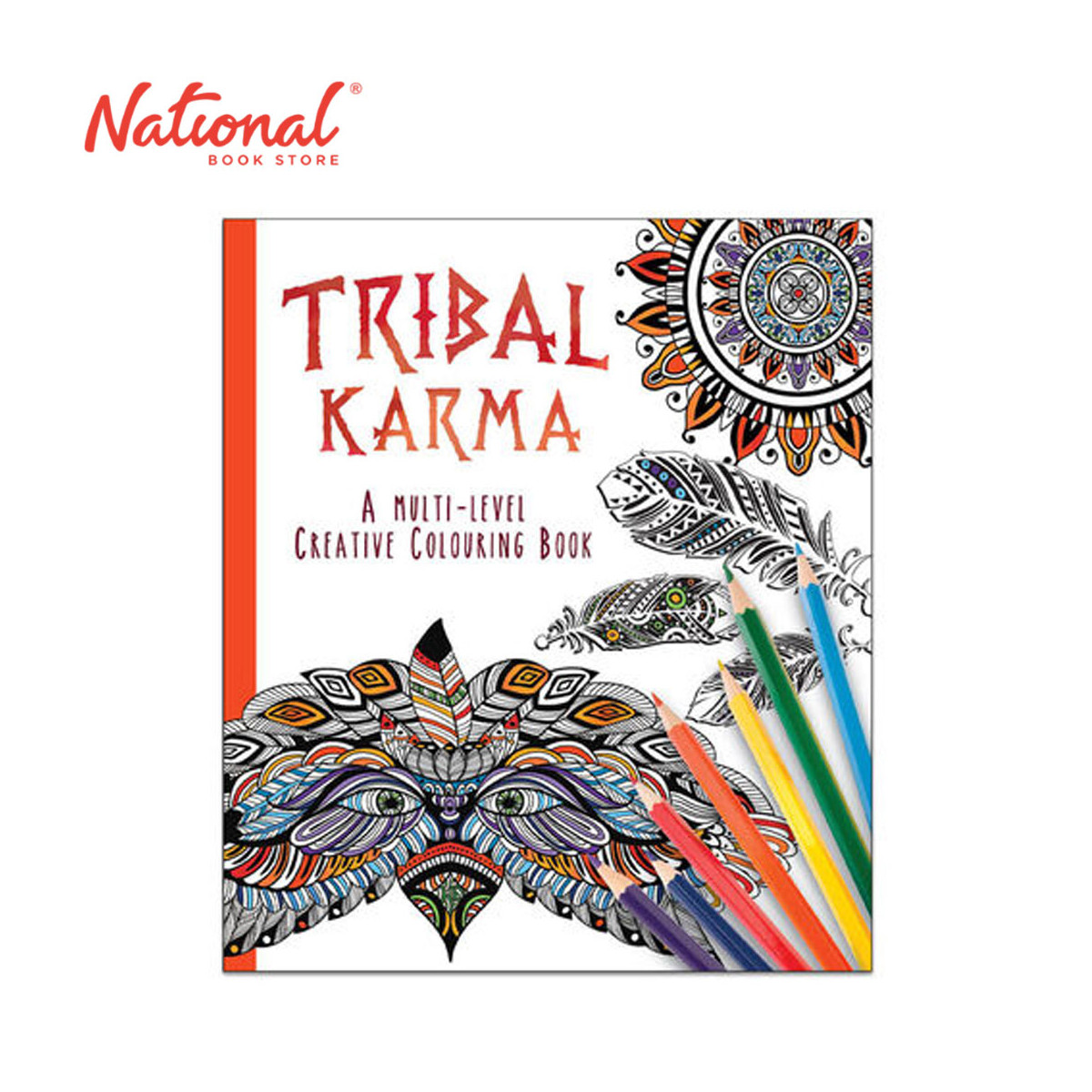 Multi Level- Tribal Karma - Trade Paperback - Adult Multi Coloring Book