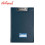 Clipboard 10902T Long with Cover Punchless Clip Vertical - Inside Pocket and Name Card Holder Blue